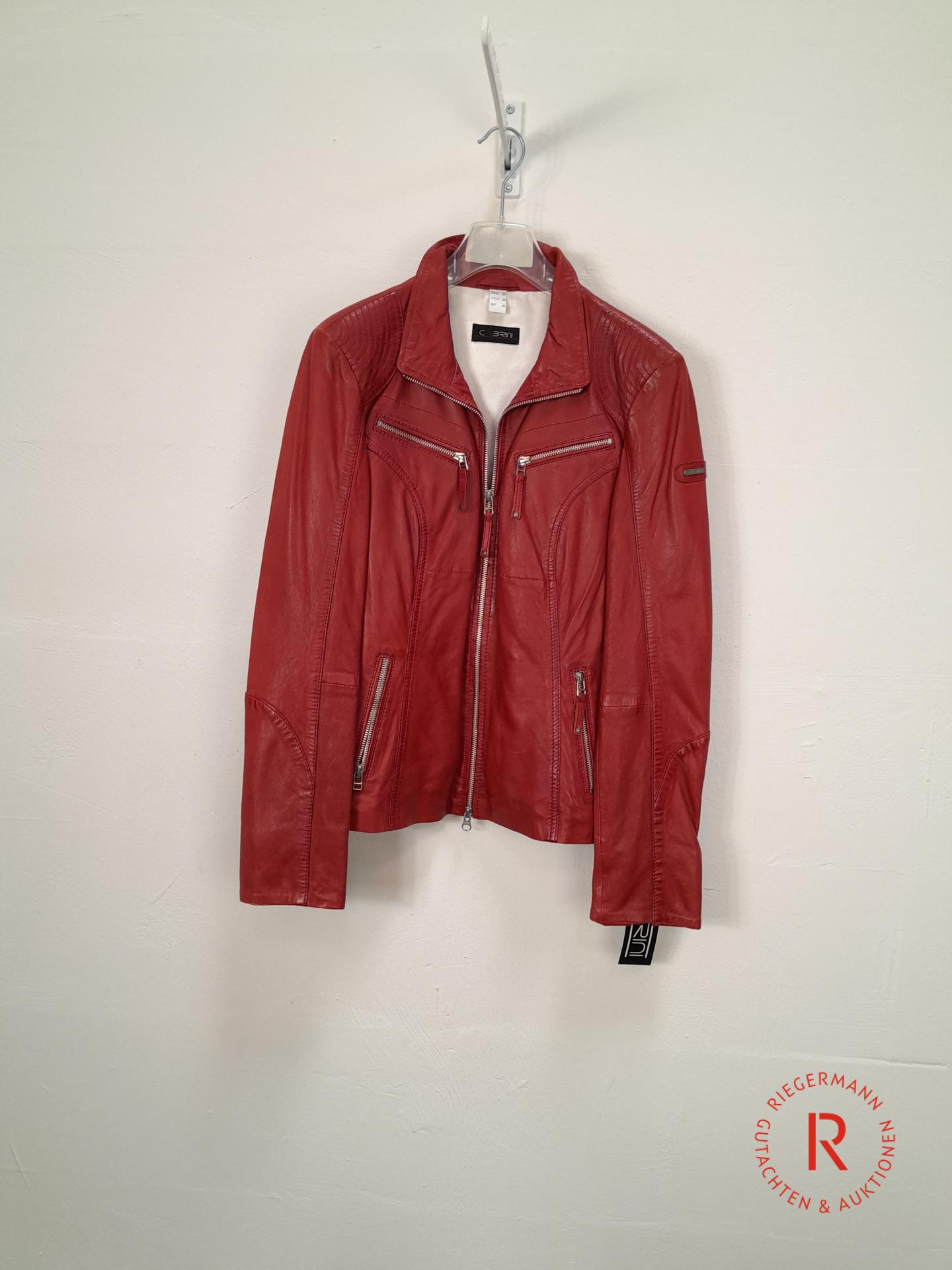 DAMEN LEDERJACKE GRÖSSE 38